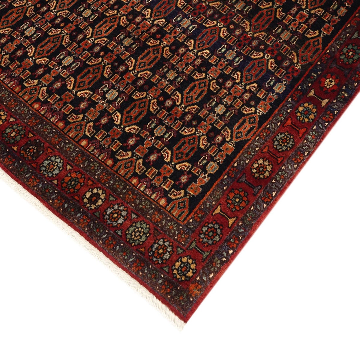 Loper Perzisch Tapijt - Nomadisch - 294 x 129 cm - donkerrood