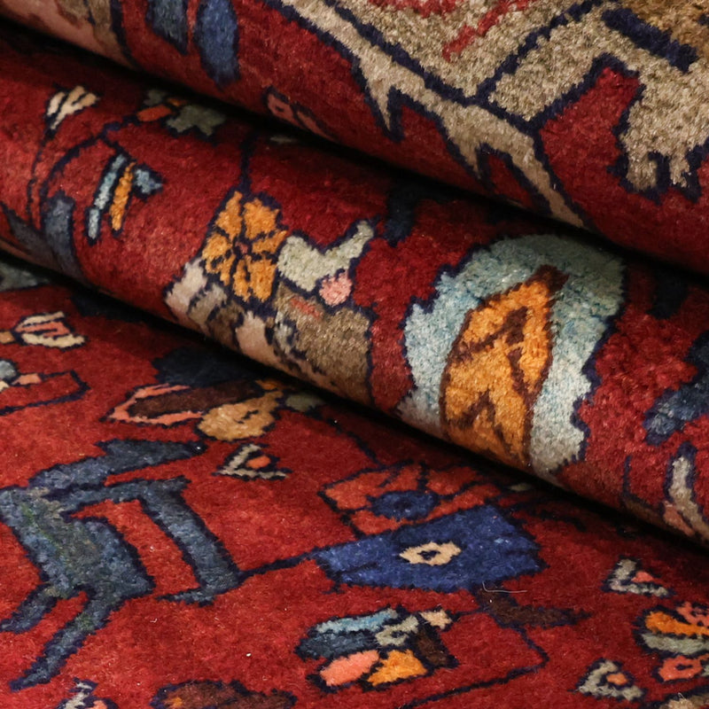 Loper Perzisch Tapijt - Nomadisch - 331 x 145 cm - rood