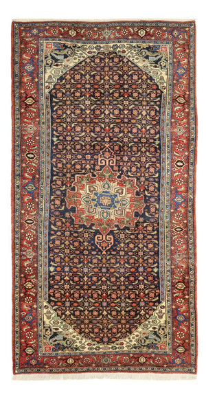 Loper Perzisch tapijt - Bijar - 276 x 146 cm - donkerrood