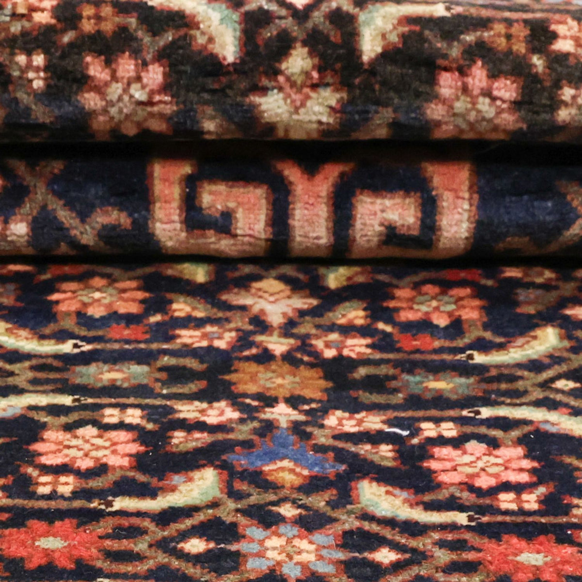 Loper Perzisch tapijt - Bijar - 276 x 146 cm - donkerrood