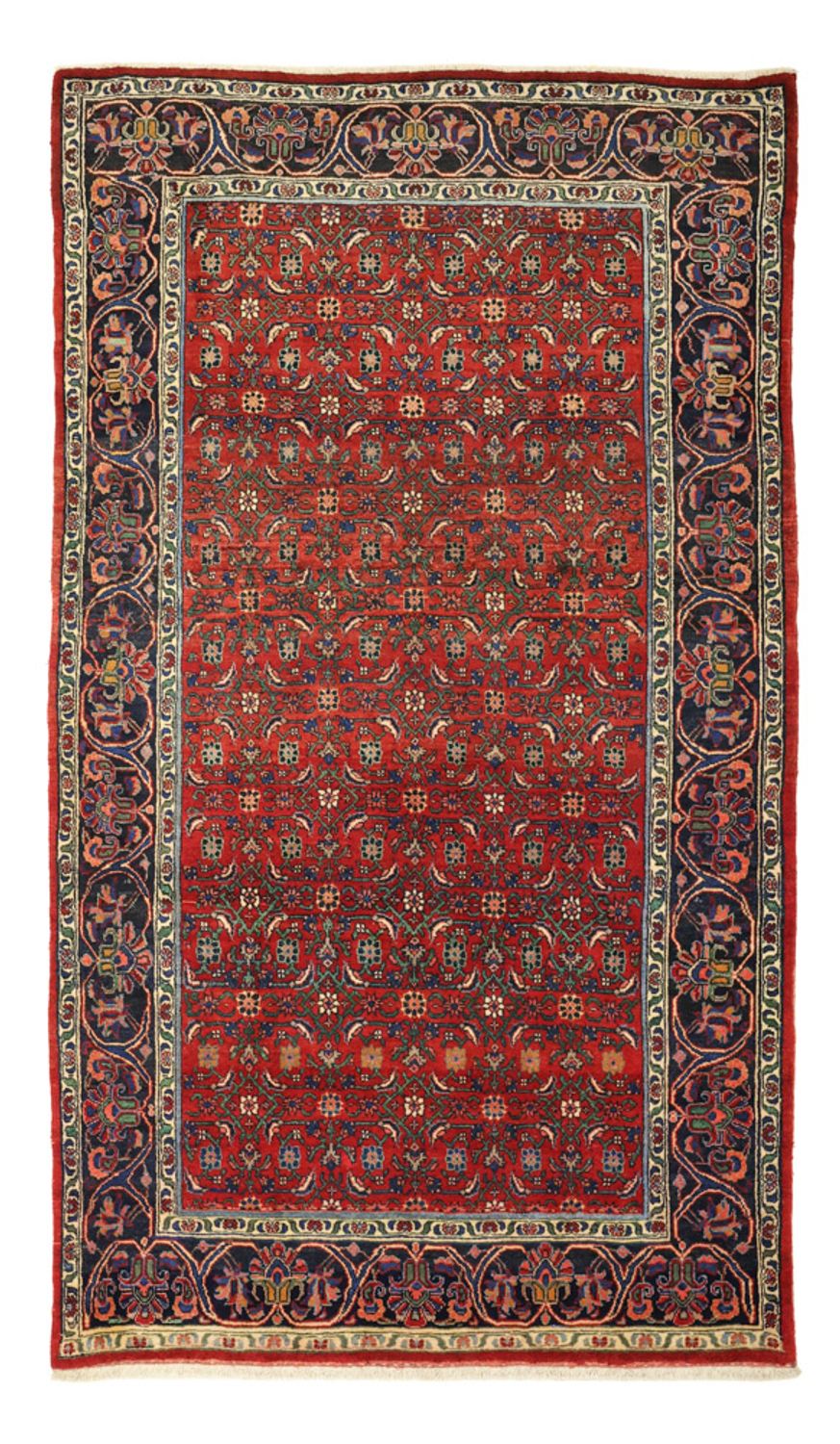 Perzisch tapijt - Bijar - Koninklijke - 288 x 168 cm - donkerrood