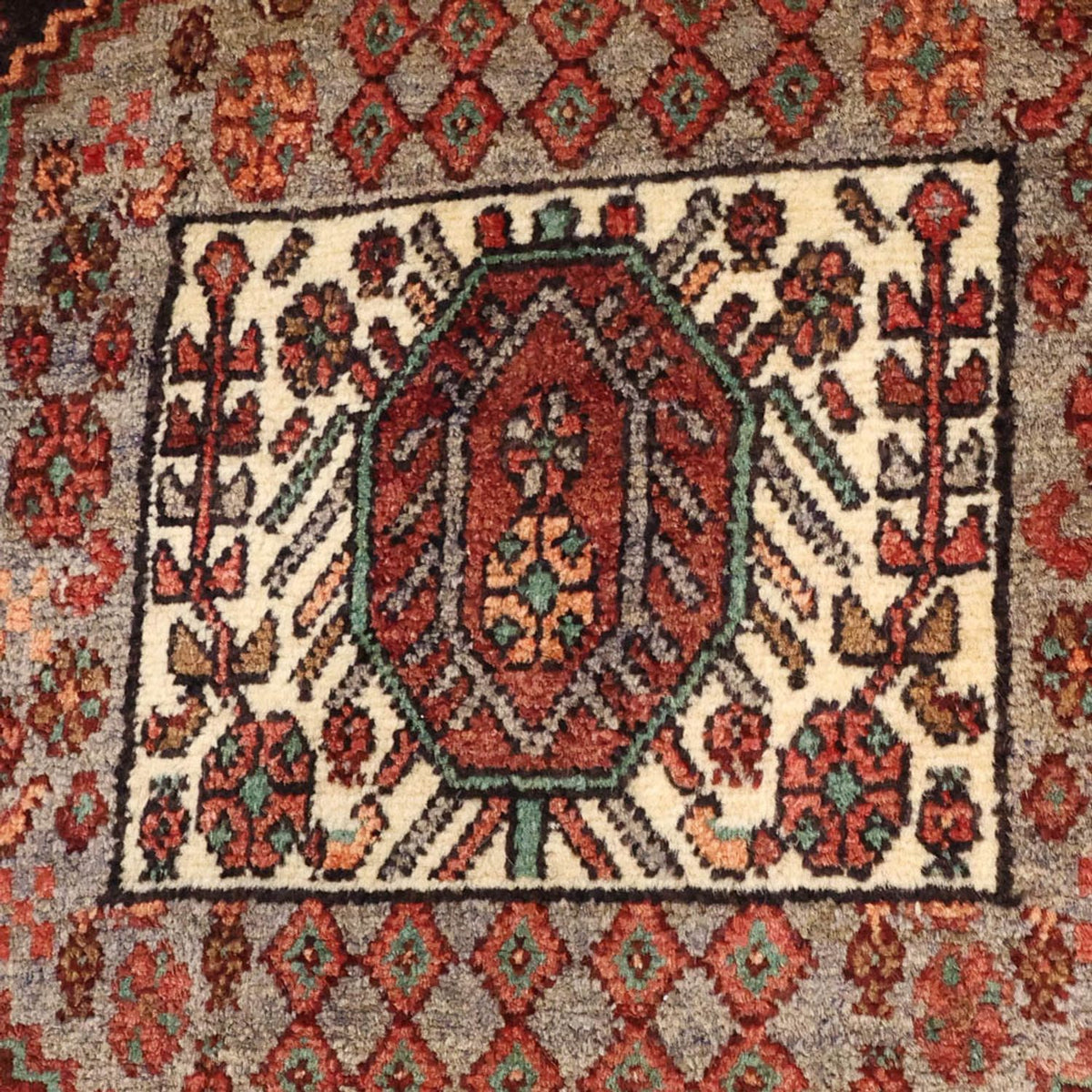 Loper Perzisch Tapijt - Nomadisch - 295 x 130 cm - donkerrood