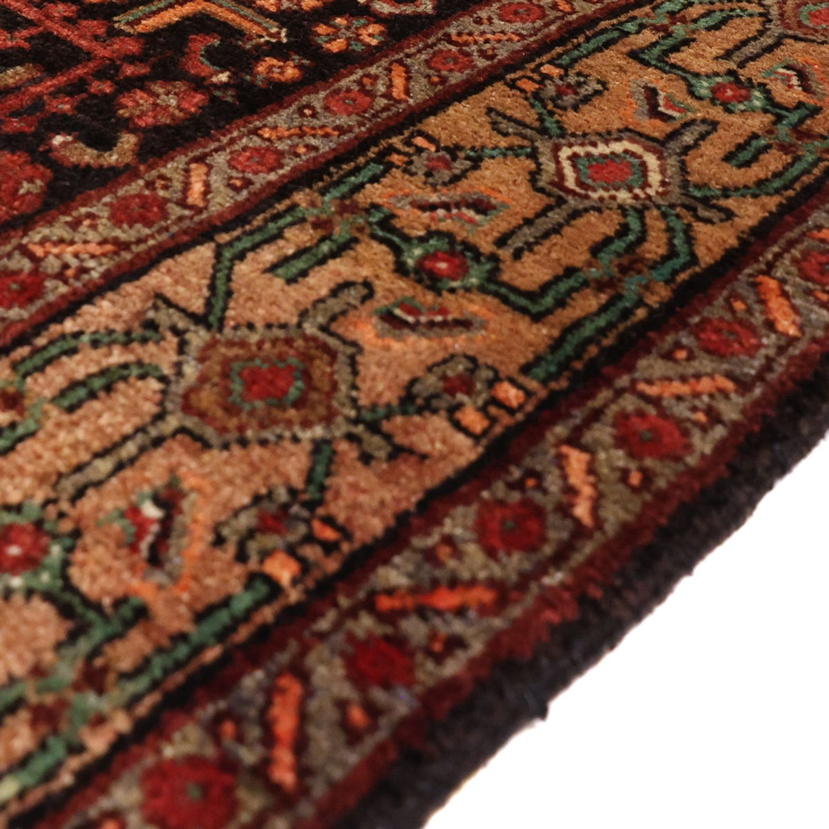 Loper Perzisch Tapijt - Nomadisch - 295 x 130 cm - donkerrood