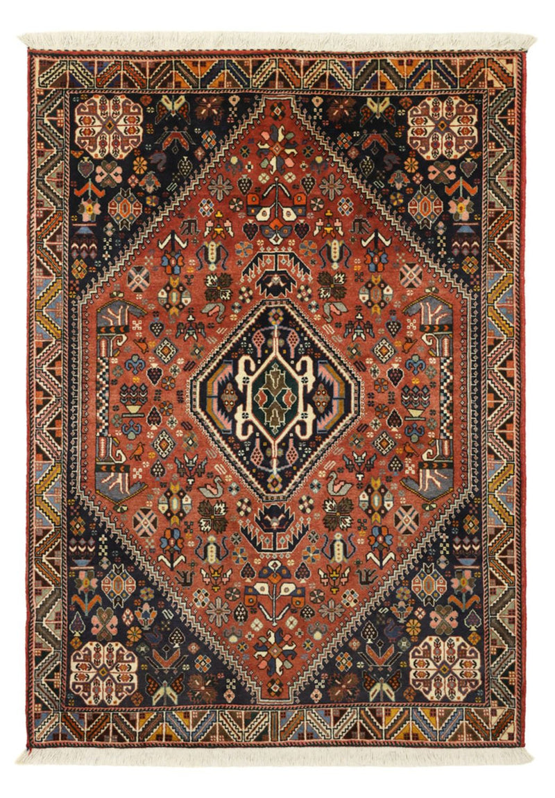 Gabbeh Tapijt - Kashkuli Perzisch - 150 x 105 cm - donkerrood
