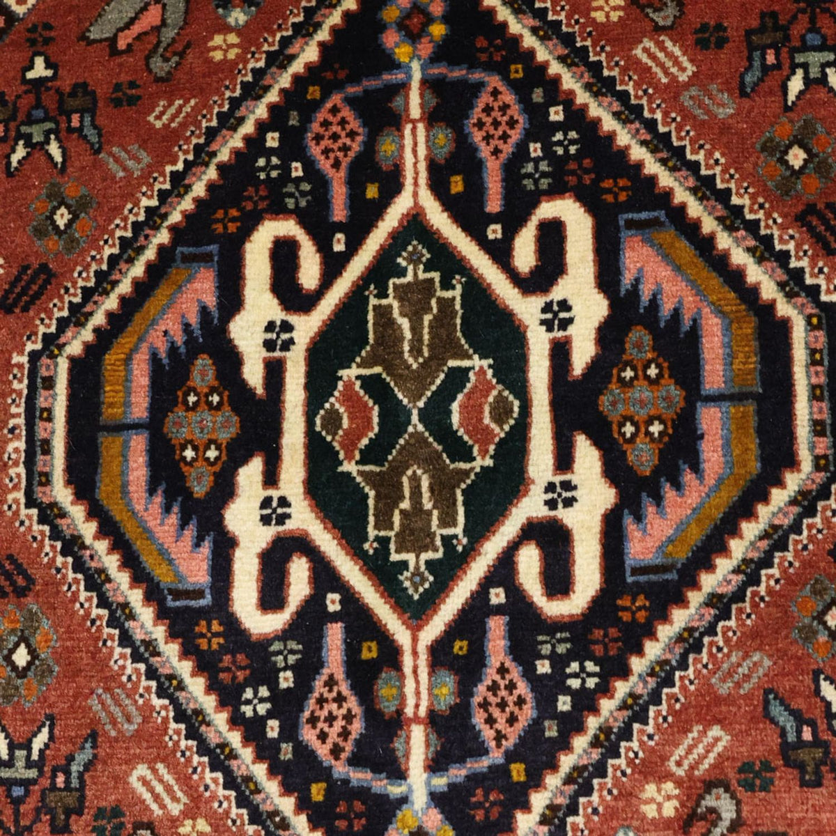 Gabbeh Tapijt - Kashkuli Perzisch - 150 x 105 cm - donkerrood