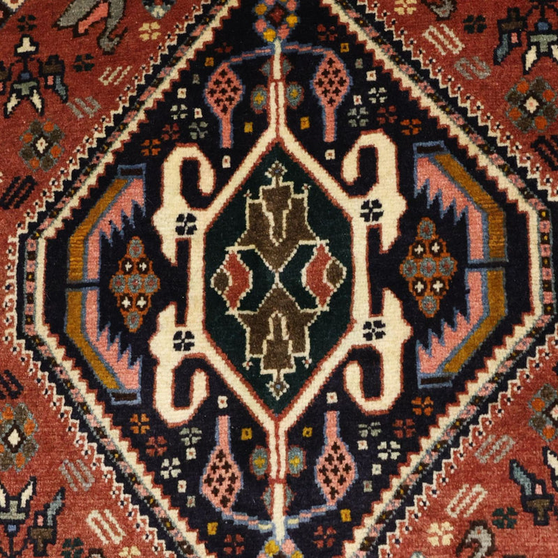 Gabbeh Tapijt - Kashkuli Perzisch - 150 x 105 cm - donkerrood