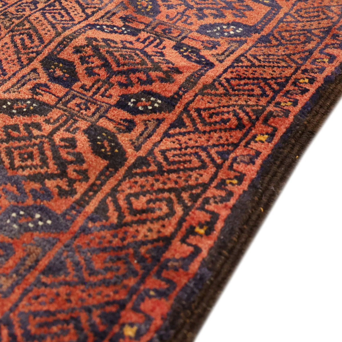 Loper Baluch tapijt - 215 x 112 cm - donkerrood