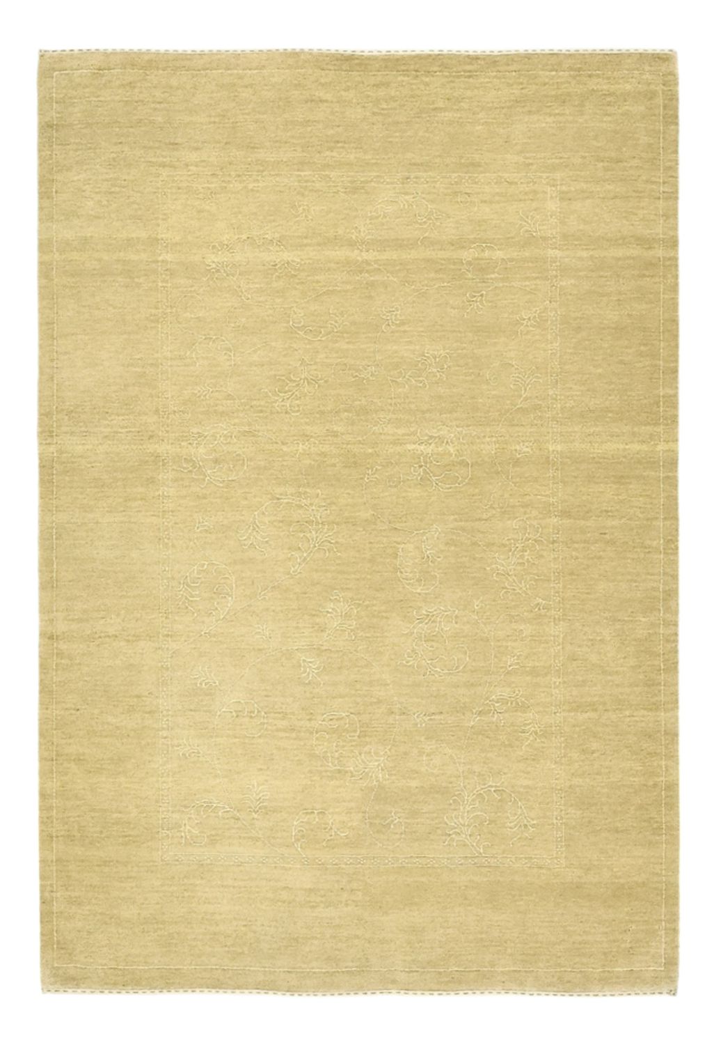 Gabbeh Tapijt - Loribaft Indus - 198 x 140 cm - beige