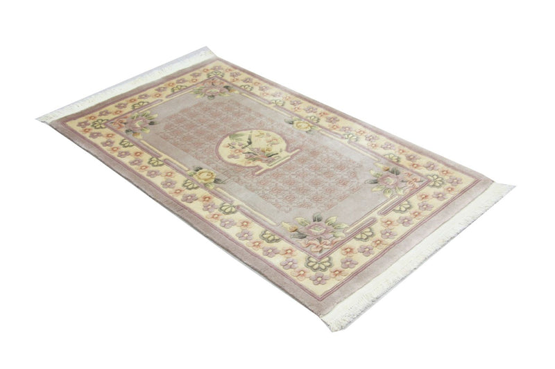 China Tapijt - 153 x 91 cm - bruin