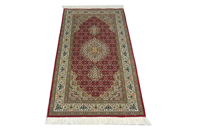 Perzisch tapijt - Tabriz - 150 x 70 cm - rood