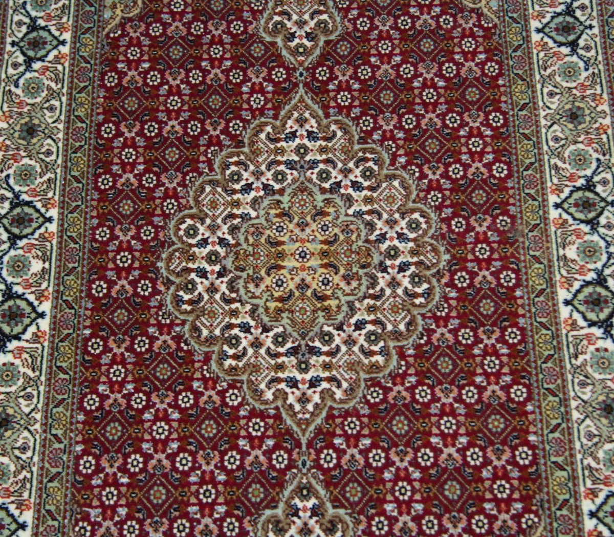 Perzisch tapijt - Tabriz - 150 x 70 cm - rood