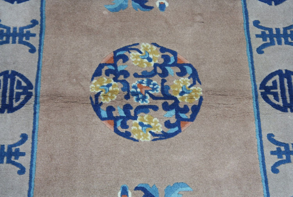 China Tapijt - 152 x 91 cm - blauw