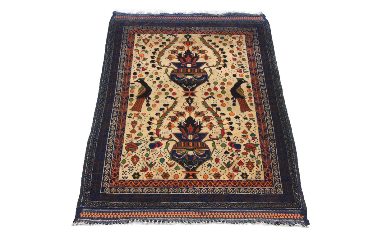 Baluch tapijt - 115 x 80 cm - beige