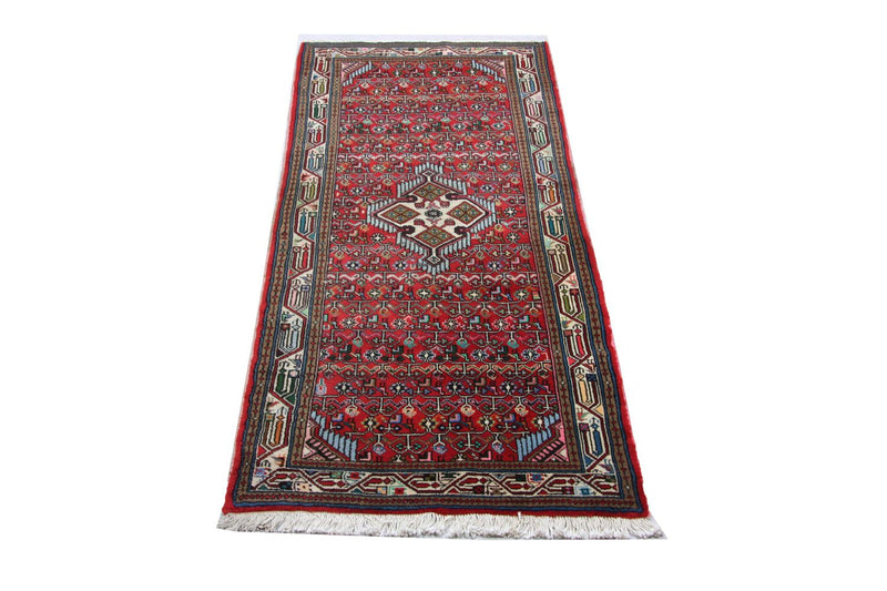 Loper Perzisch Tapijt - Nomadisch - 180 x 80 cm - rood