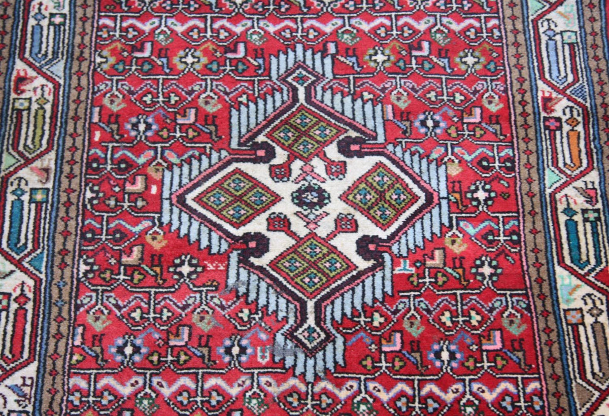 Loper Perzisch Tapijt - Nomadisch - 180 x 80 cm - rood