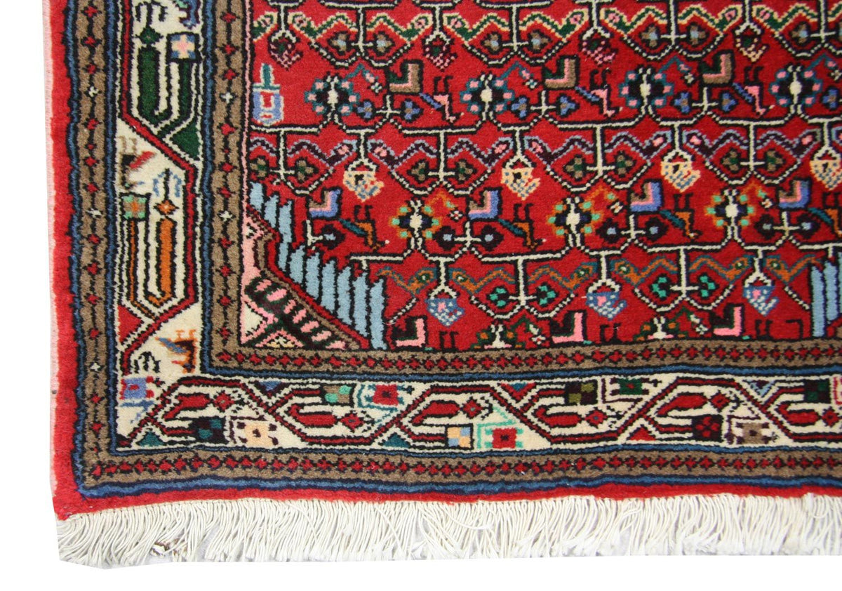 Loper Perzisch Tapijt - Nomadisch - 180 x 80 cm - rood