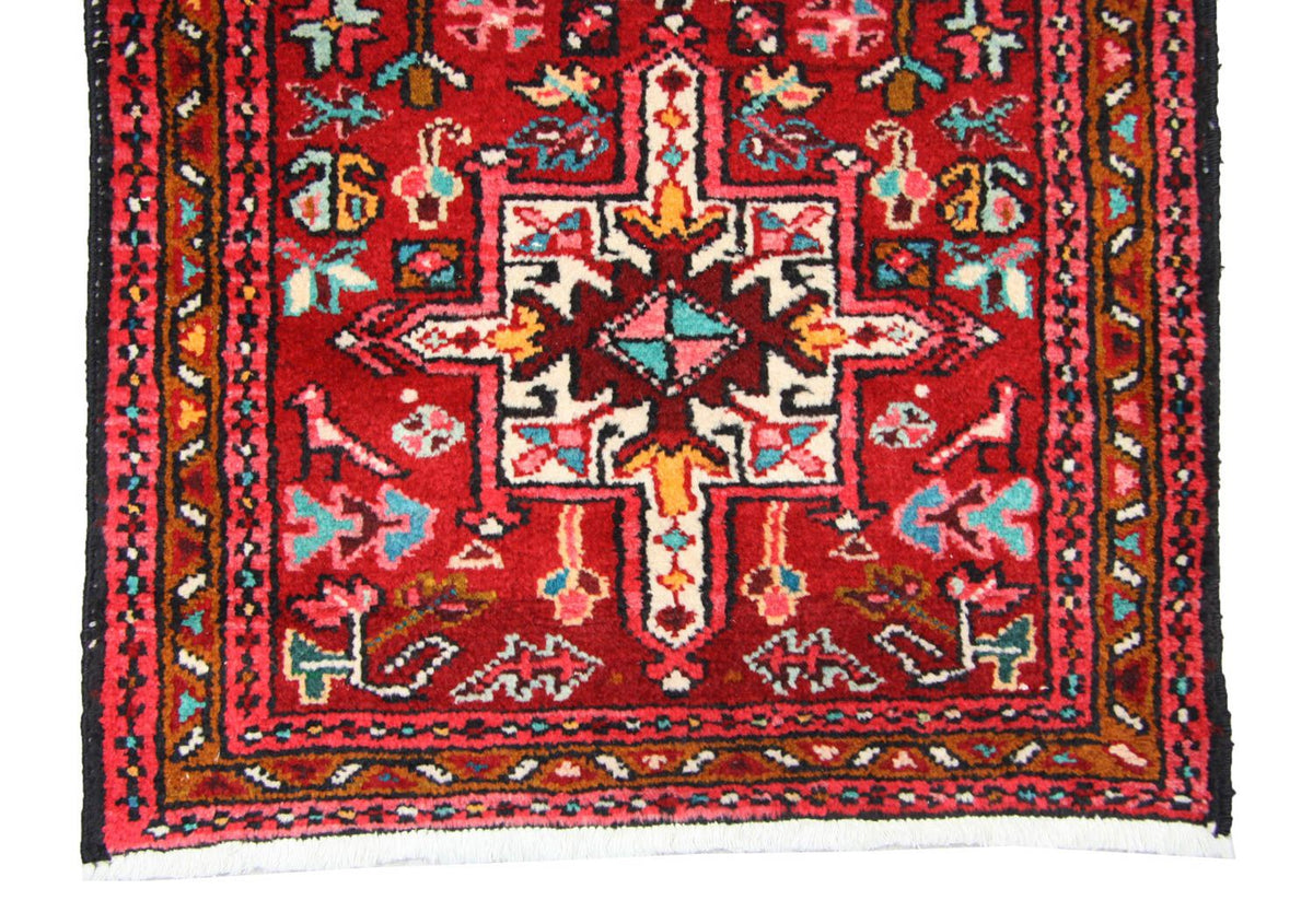 Perzisch Tapijt - Nomadisch - 140 x 67 cm - rood