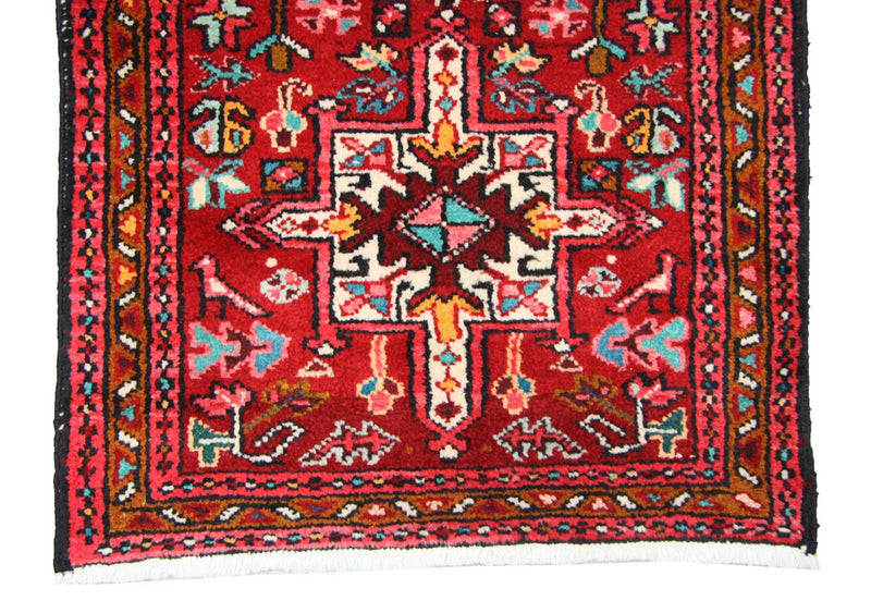 Perzisch Tapijt - Nomadisch - 140 x 67 cm - rood