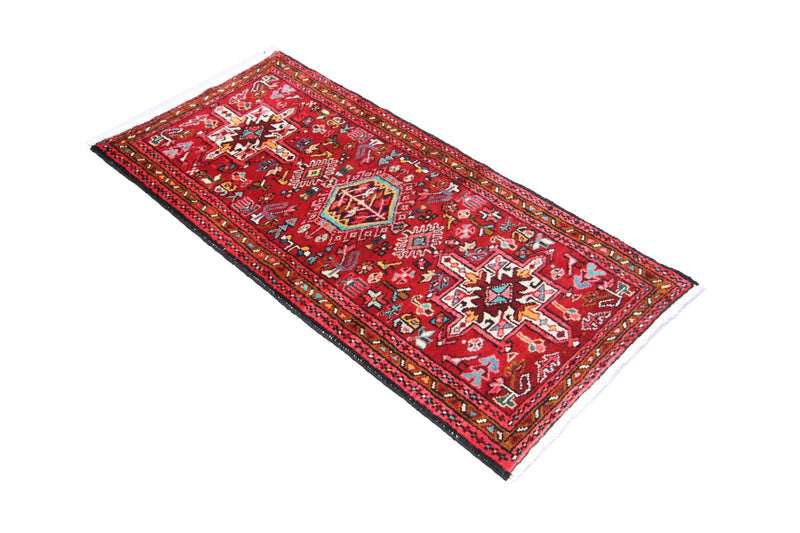 Perzisch Tapijt - Nomadisch - 140 x 67 cm - rood
