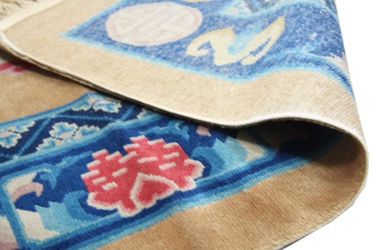 China Tapijt - 244 x 152 cm - bruin