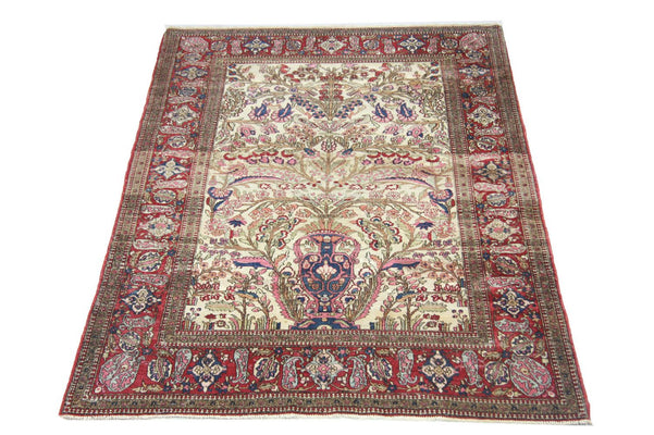 Perzisch Tapijt - Nomadisch - 207 x 148 cm - beige