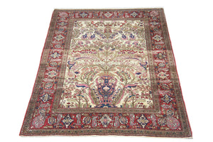 Perzisch Tapijt - Nomadisch - 207 x 148 cm - beige