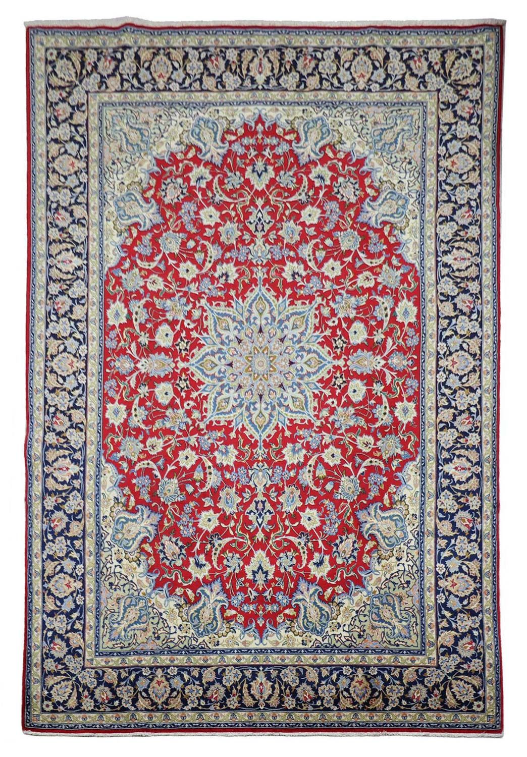 Perzisch tapijt - Isfahan - Premium - 303 x 203 cm - rood