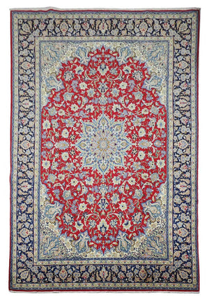 Perzisch tapijt - Isfahan - Premium - 303 x 203 cm - rood