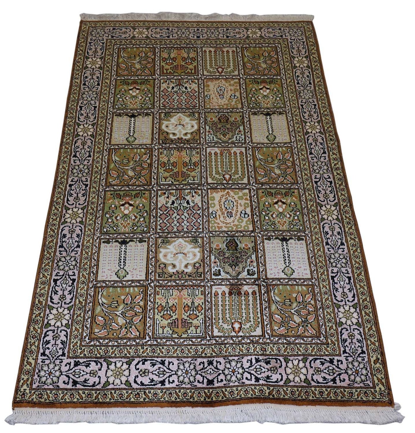 Kasjmir zijde Tapijt 152x90cm - Oosters Tapijt