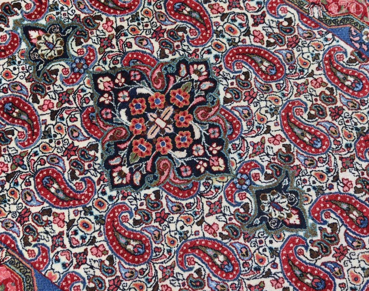 Perzisch tapijt - Bijar - 150 x 100 cm - blauw