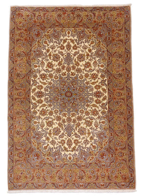 Perzisch tapijt - Isfahan - Premium - 164 x 112 cm - beige