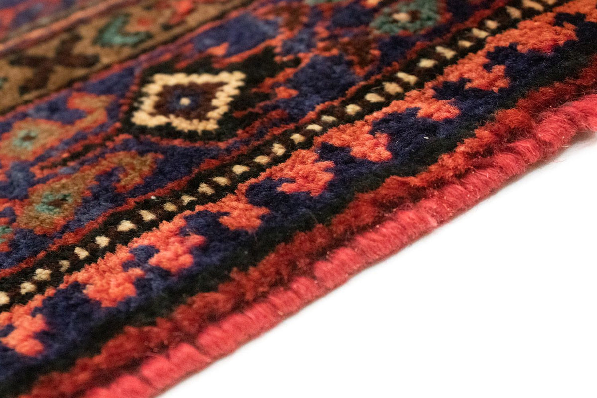 Loper Perzisch Tapijt - Nomadisch - 297 x 102 cm - blauw