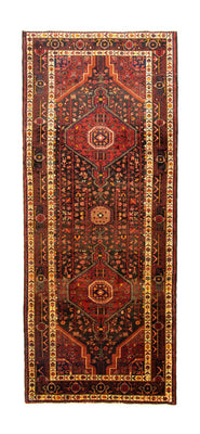 Loper Perzisch Tapijt - Nomadisch - 295 x 125 cm - bruin