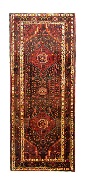 Loper Perzisch Tapijt - Nomadisch - 295 x 125 cm - bruin