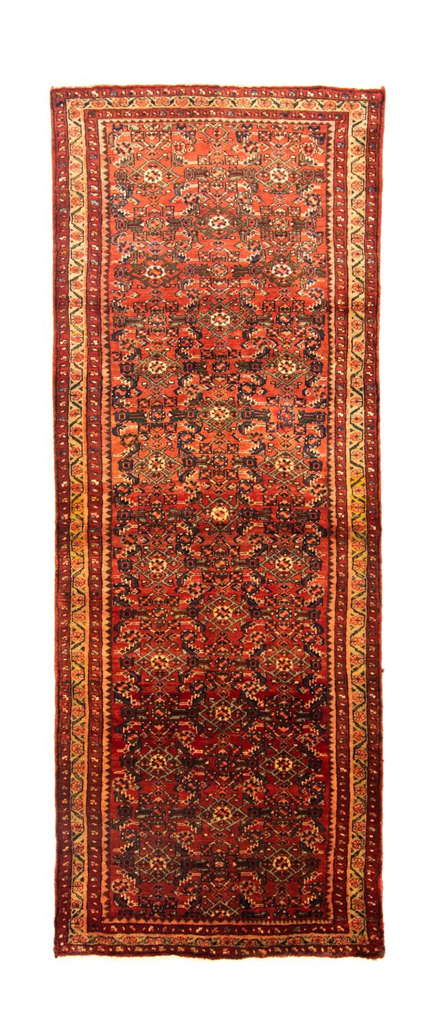 Loper Perzisch Tapijt - Nomadisch - 296 x 107 cm - oranje