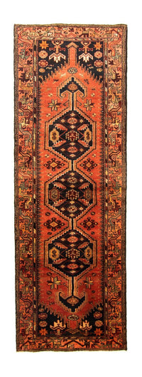 Loper Perzisch Tapijt - Nomadisch - 307 x 100 cm - blauw