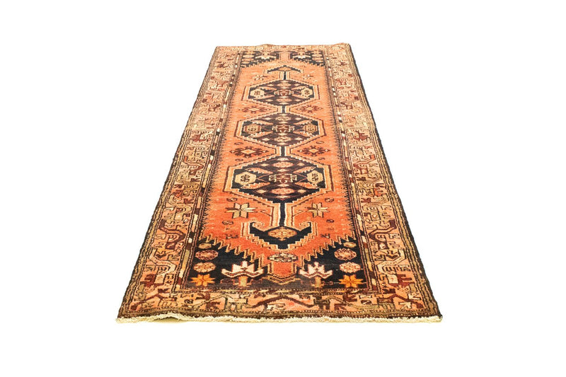 Loper Perzisch Tapijt - Nomadisch - 307 x 100 cm - blauw