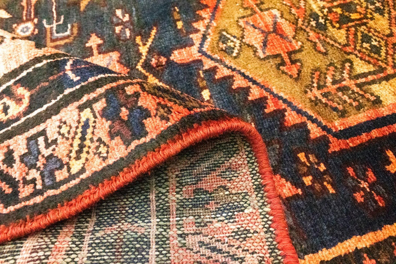 Loper Perzisch Tapijt - Nomadisch - 300 x 112 cm - blauw