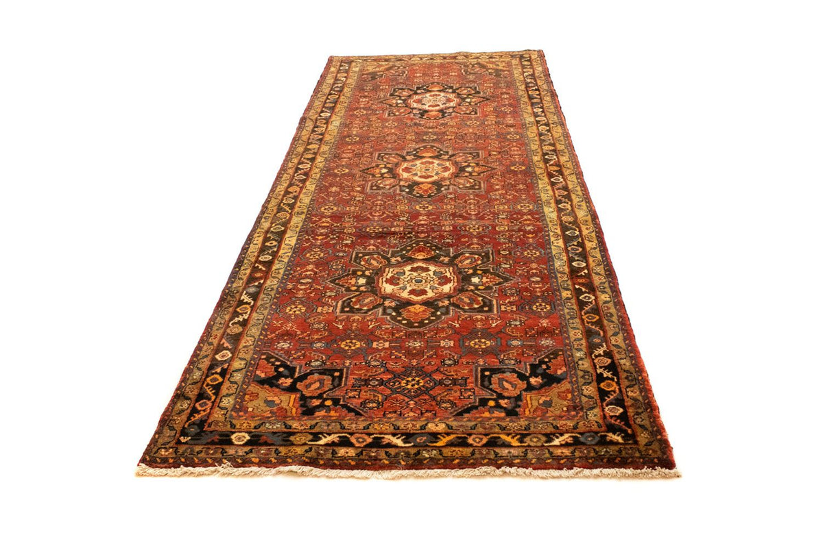 Loper Perzisch Tapijt - Nomadisch - 321 x 120 cm - bruin