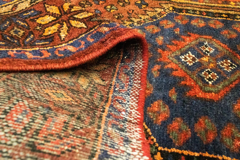 Loper Perzisch Tapijt - Nomadisch - 310 x 108 cm - blauw