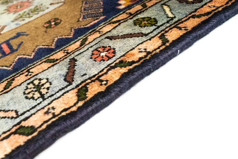 Loper Perzisch Tapijt - Nomadisch - 295 x 102 cm - blauw