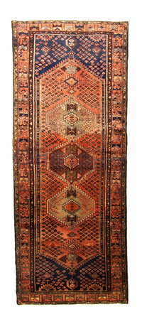 Loper Perzisch Tapijt - Nomadisch - 280 x 107 cm - blauw