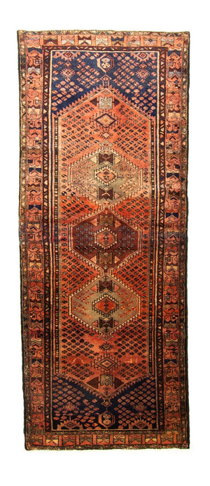 Loper Perzisch Tapijt - Nomadisch - 280 x 107 cm - blauw