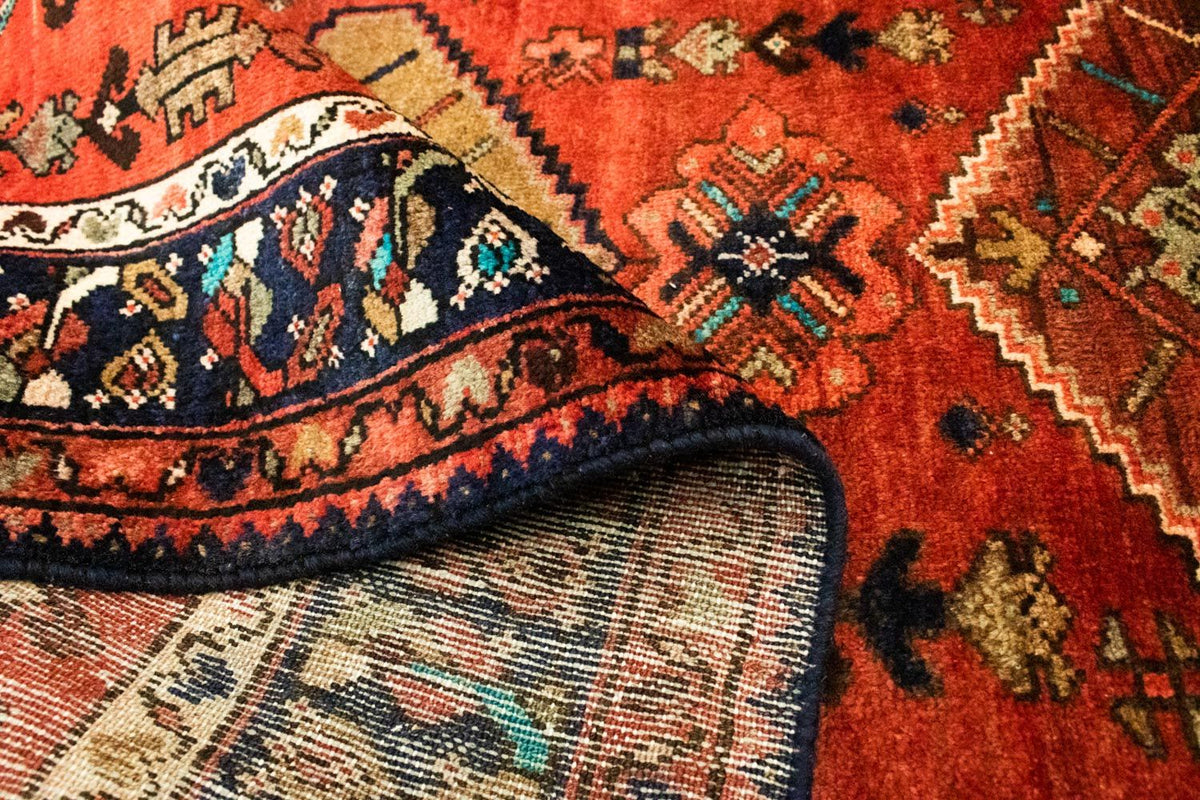 Loper Perzisch Tapijt - Nomadisch - 300 x 103 cm - oranje