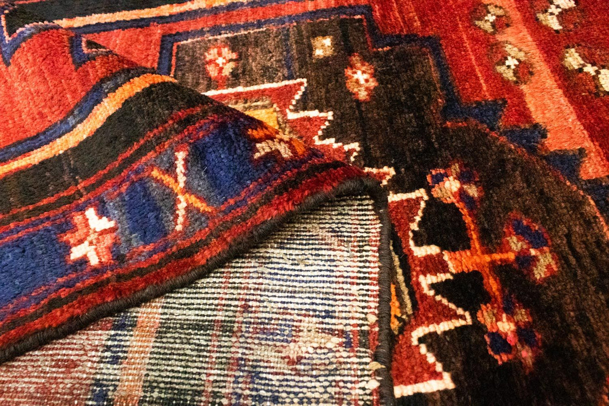 Loper Perzisch Tapijt - Nomadisch - 302 x 104 cm - blauw