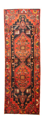 Loper Perzisch Tapijt - Nomadisch - 310 x 105 cm - blauw