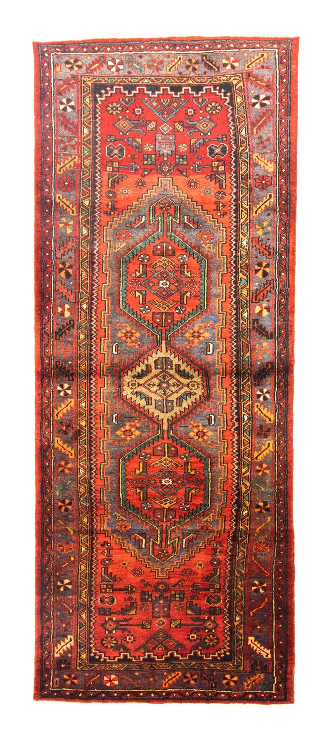 Loper Perzisch Tapijt - Nomadisch - 295 x 110 cm - oranje