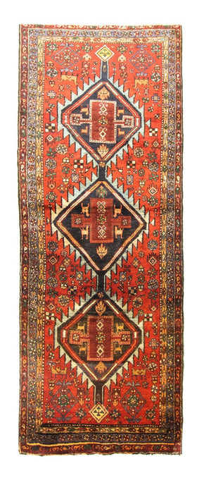 Loper Perzisch Tapijt - Nomadisch - 300 x 114 cm - oranje
