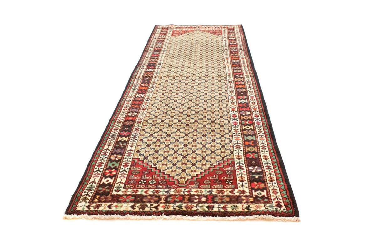 Loper Perzisch Tapijt - Nomadisch - 320 x 110 cm - beige