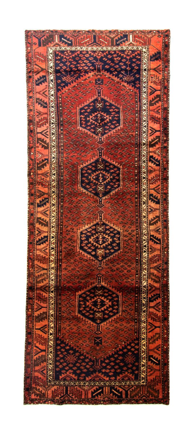 Loper Perzisch Tapijt - Nomadisch - 316 x 118 cm - blauw